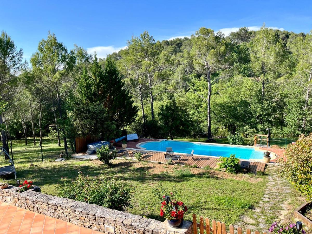 Natur & Jasmin Chambres D'Hotes Naturistes En Provence Лорґ Екстер'єр фото